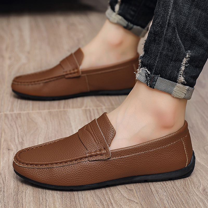Men’s Soft-Sole Leather Loafers