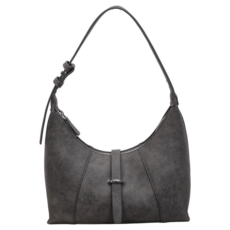 Soft Buckle Detail Women’s Shoulder Bag