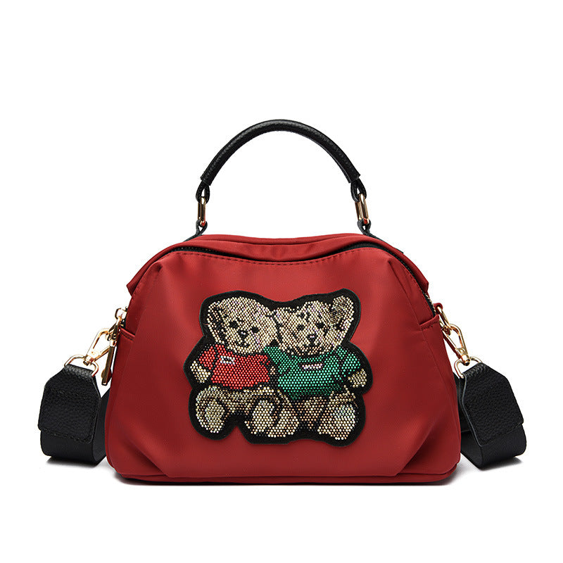 Cavella Bear Charm Handbag