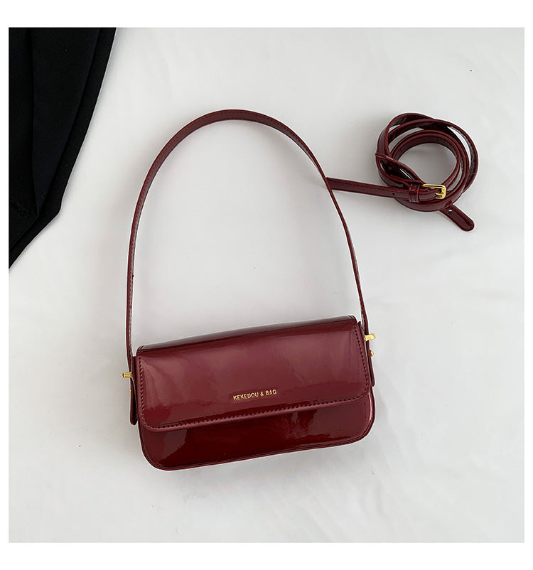 Retro Essence Women’s Square Shoulder Bag