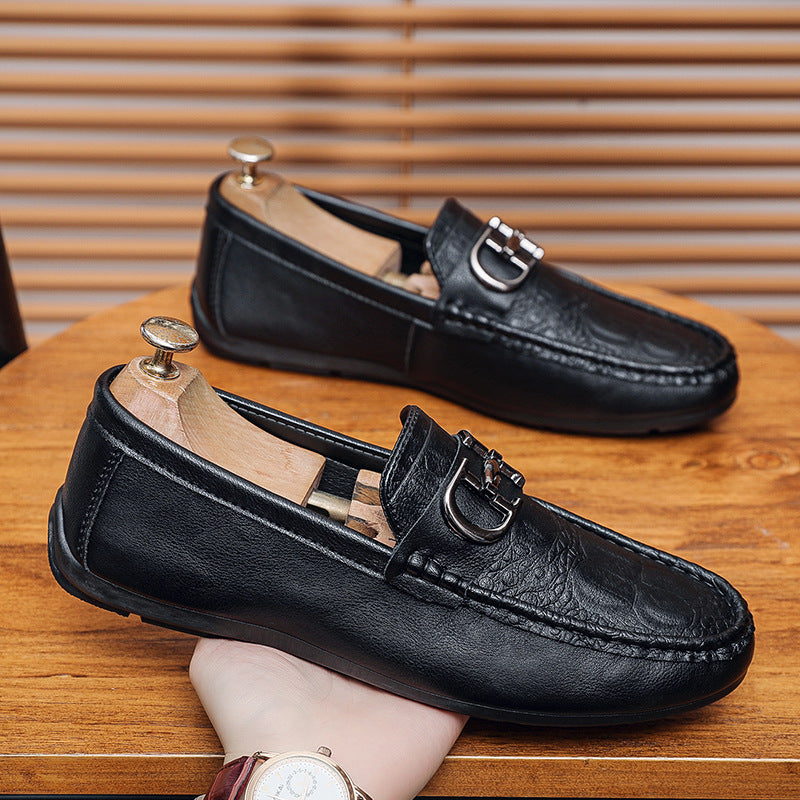 Men’s Business Casual Leather Loafers