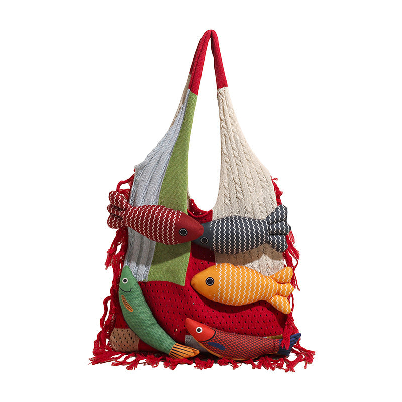 Harbor Knit Shoulder Bag