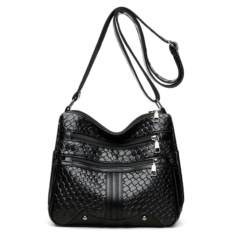Braided Chic Shoulder Bag