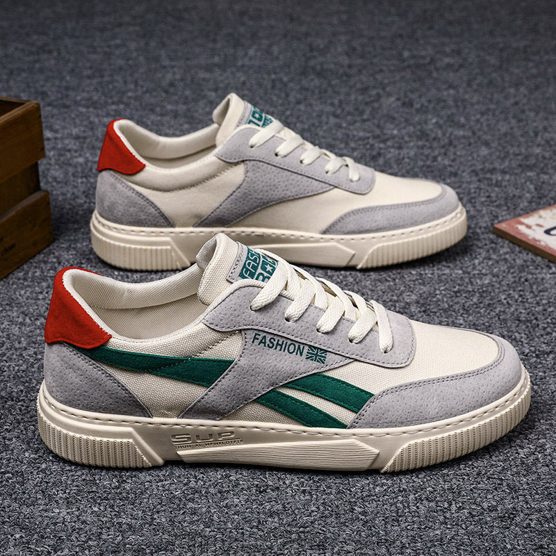 Men's Sporty Paneled Low-Top Lifestyle Sneaker