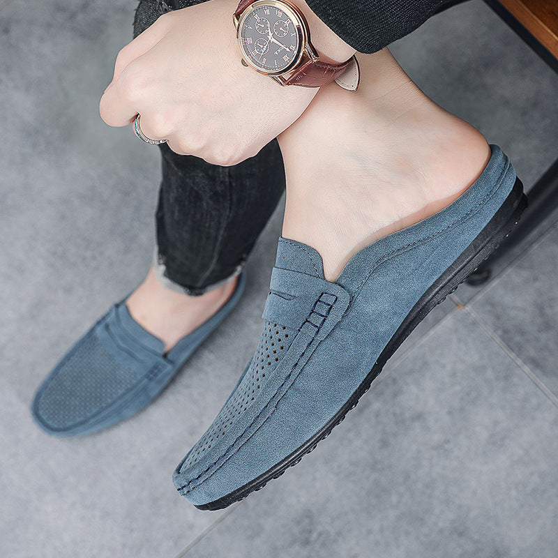 Air Slide Backless Breathable Loafers