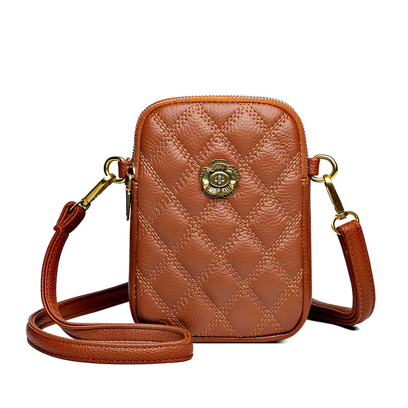 Luxe Quilted Crossbody Bag