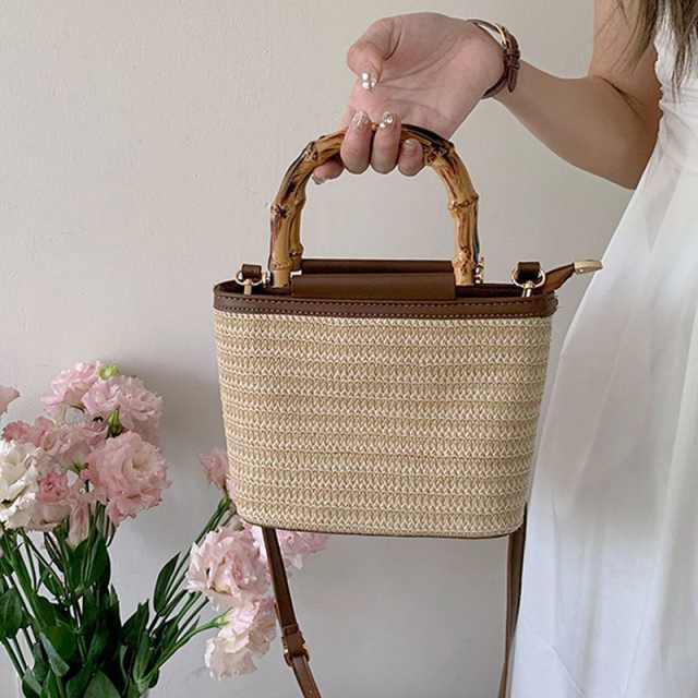 Woven Straw Small Bag