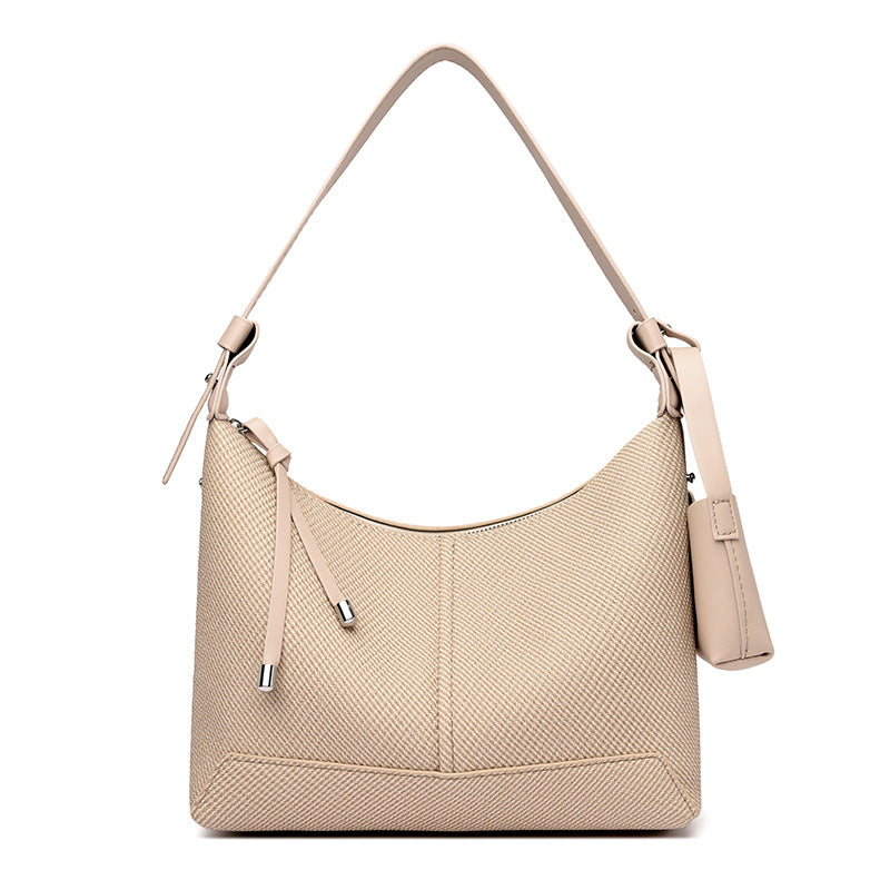 Soft Leather Niche Underarm Shoulder Bag For Women