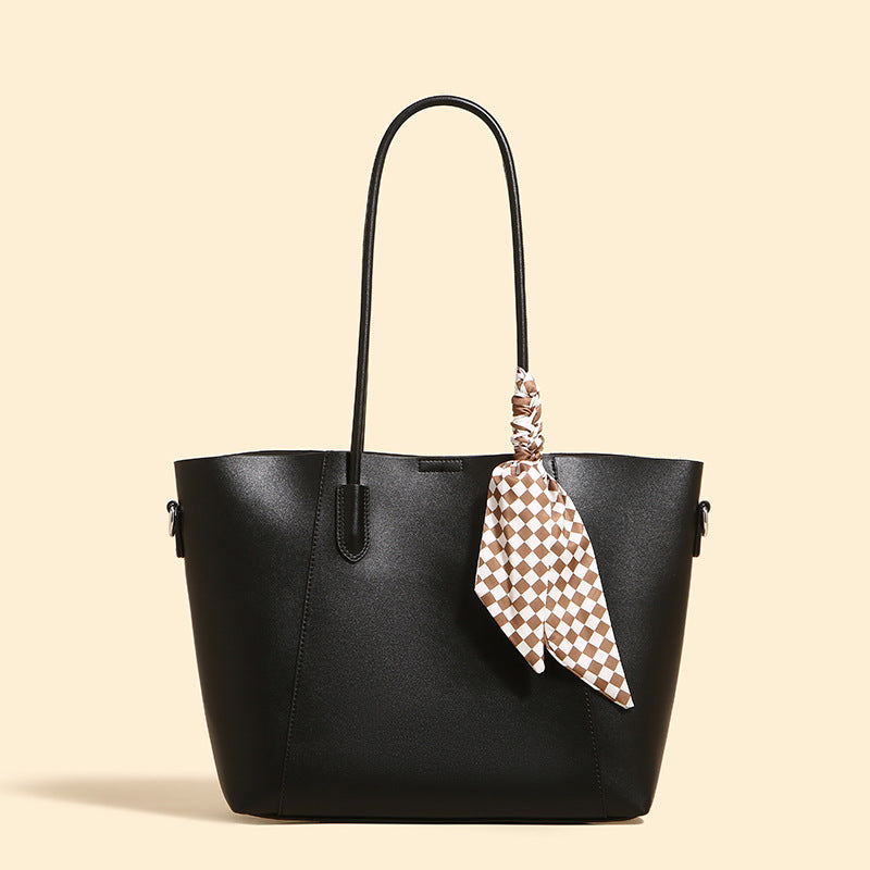 Scarf Accent Women’s Tote Bag