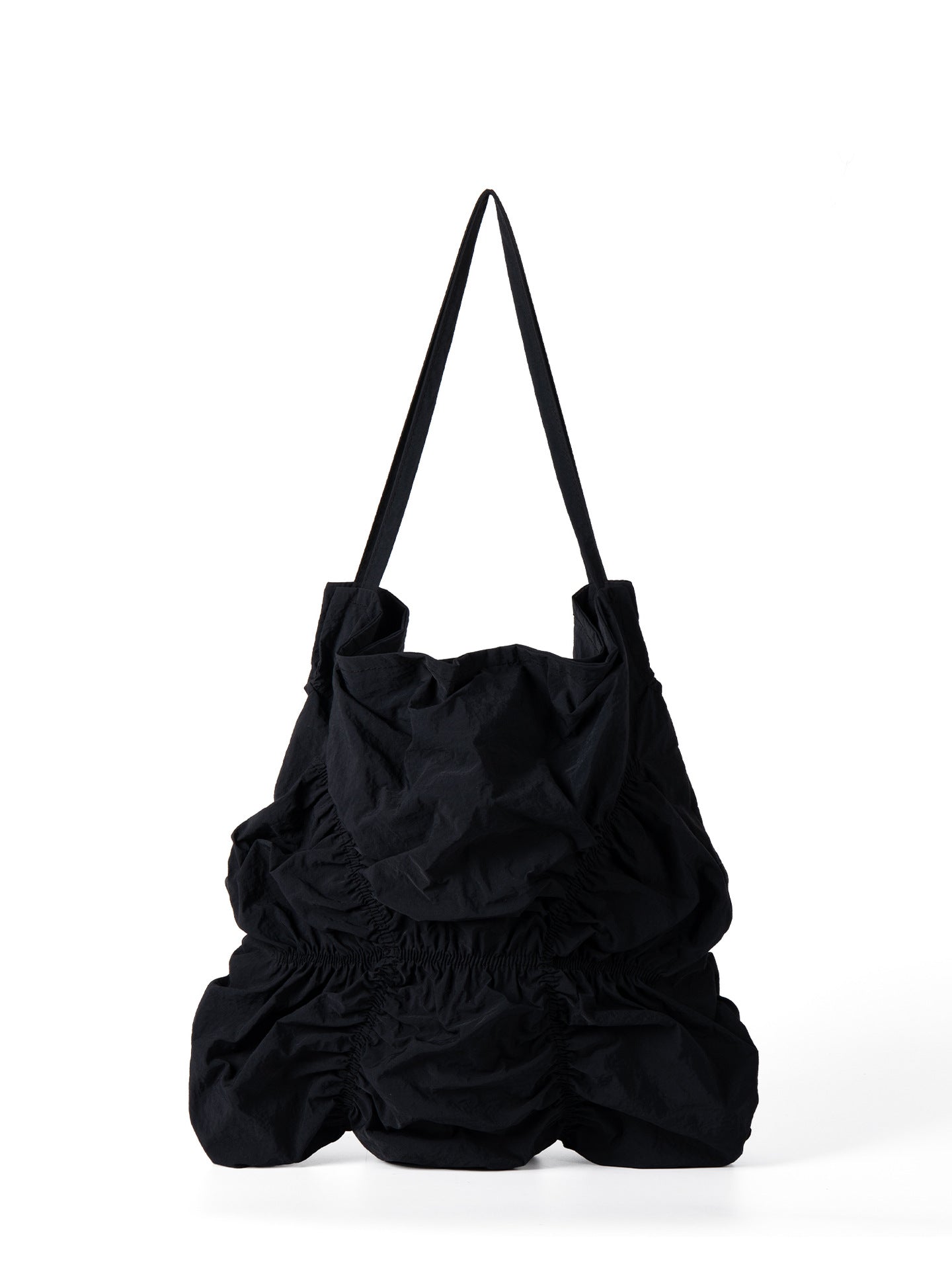 Aurora Pleat Nylon Tote Bag