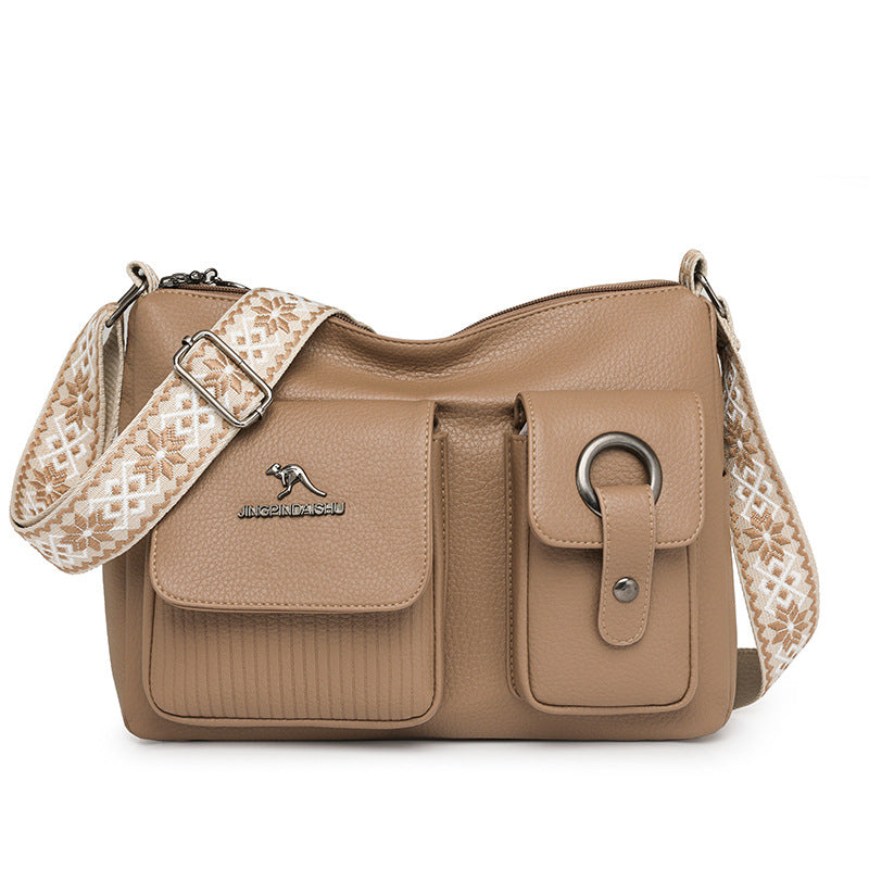 Multi Pocket Urban Shoulder Bag