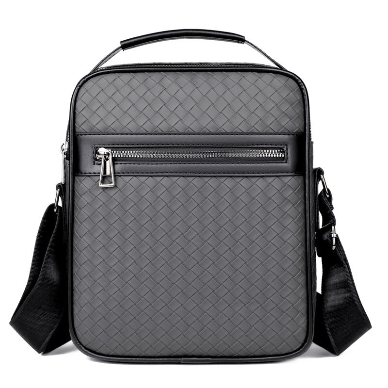 Elite Weave Men’s Crossbody Bag