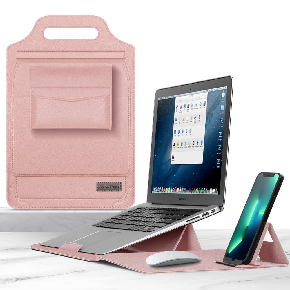 Leather Laptop Sleeve Desk Mat