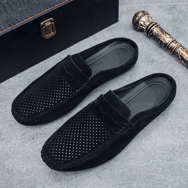 Air Slide Backless Breathable Loafers