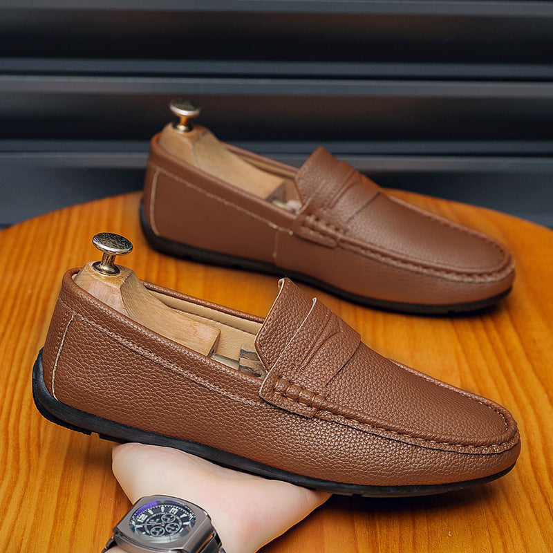 Men’s Soft-Sole Leather Loafers