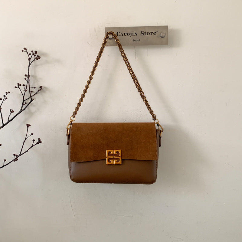 Chain Silhouette Women’s Square Shoulder Bag