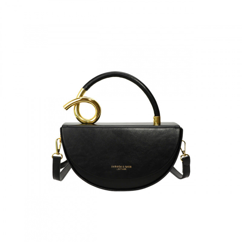 Serene Crescent Handbag