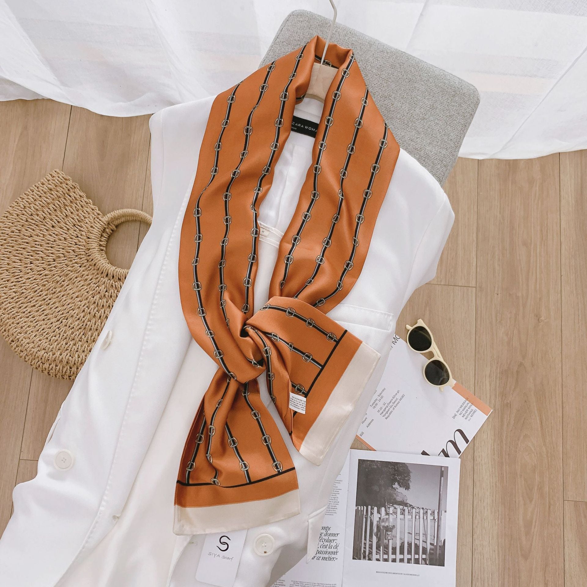 Small Silk Scarf For Women