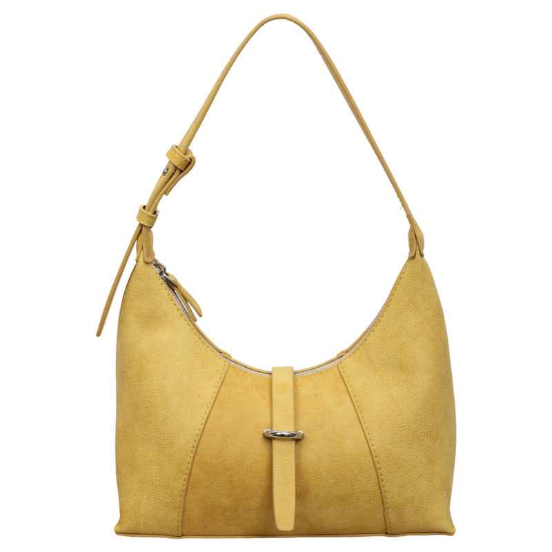 Soft Buckle Detail Women’s Shoulder Bag