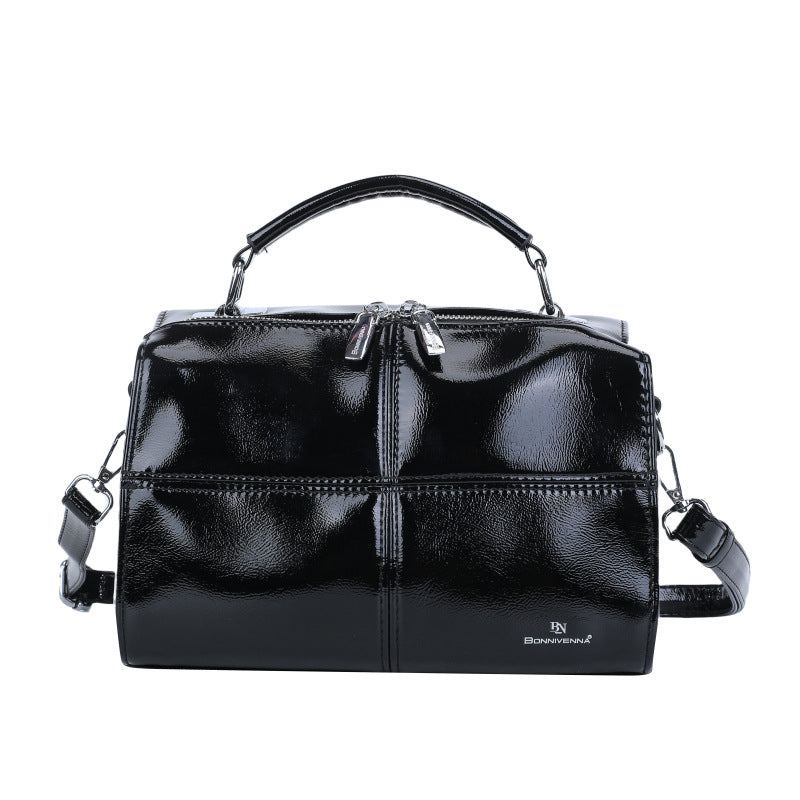Aura Luxe Oiled Leather Handbag
