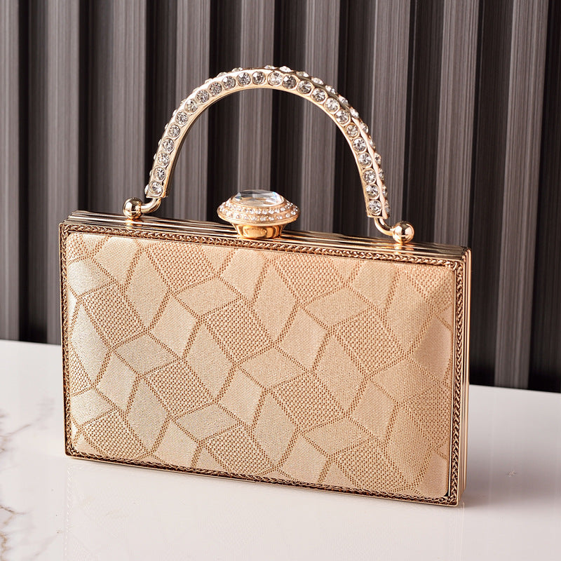 Modern Luxe Top Handle Clutch Bag