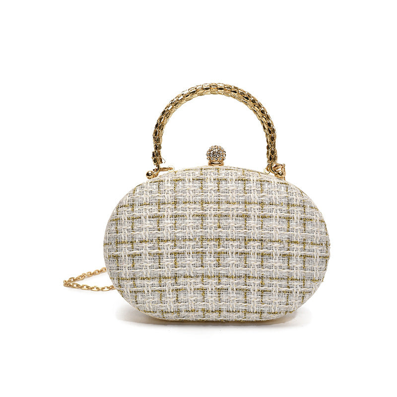 Imperial Tweed Clutch Bag