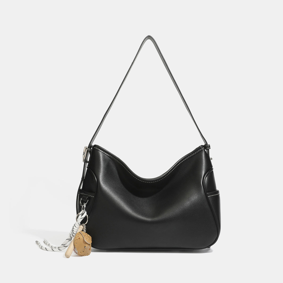 Minimal Curve Hobo Handbag