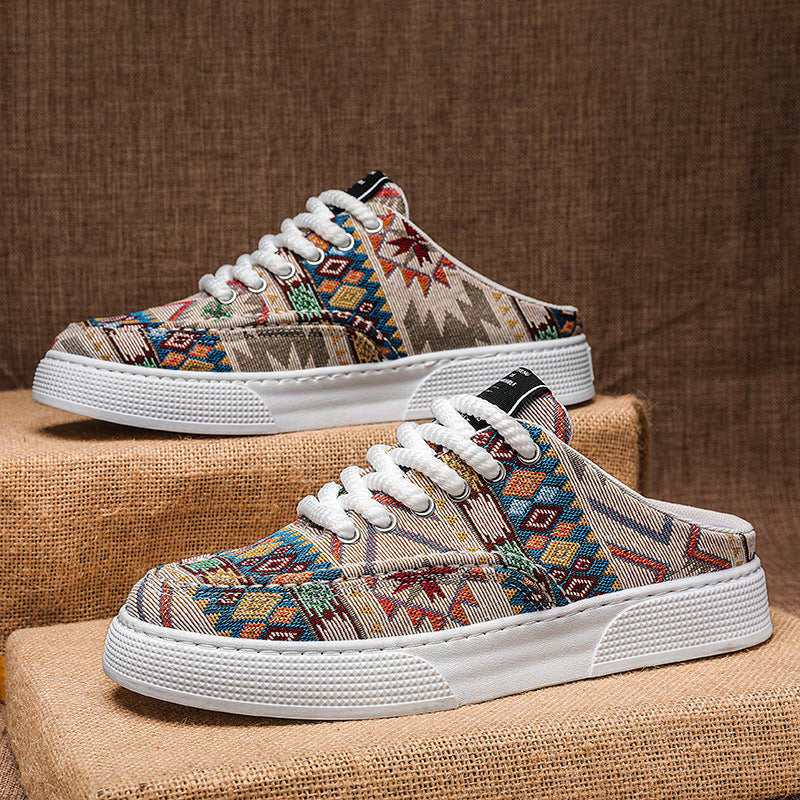 Heritage Weave Ethnic Sneakers