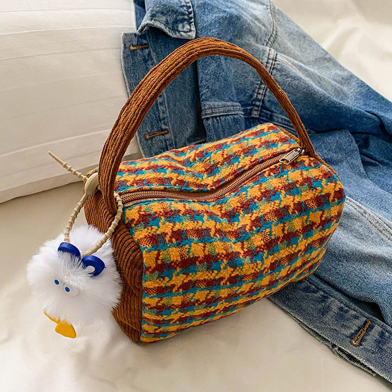 Fluffy Pufferfish Mini Handbag