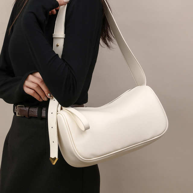 Retro Soft Leather Boston Crossbody Bag