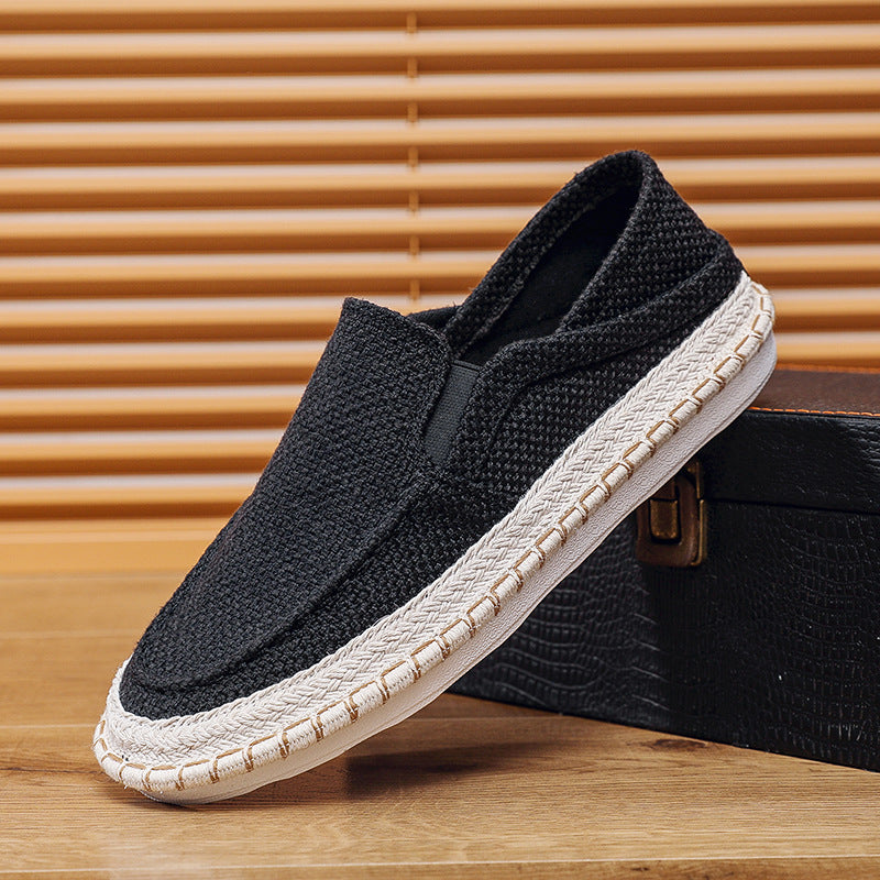 Men’s Linen Breathable Fisherman Loafers