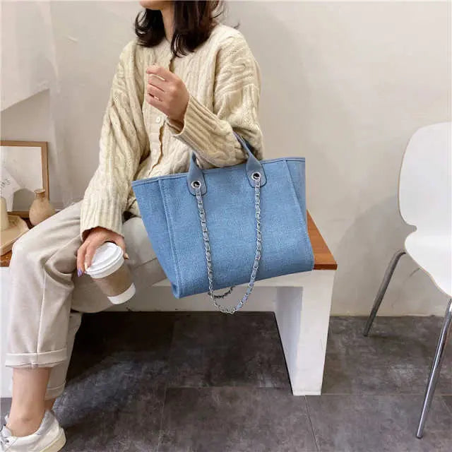 Portable High-capacity Chain Bag Fashion