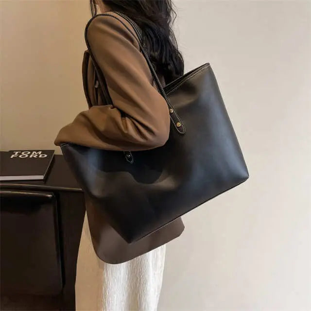 Soft Luxe Commuter Tote Bag