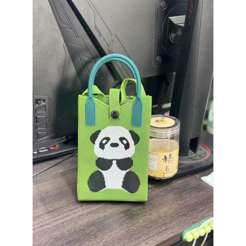Cute Knit Mini Crossbody Phone Bag