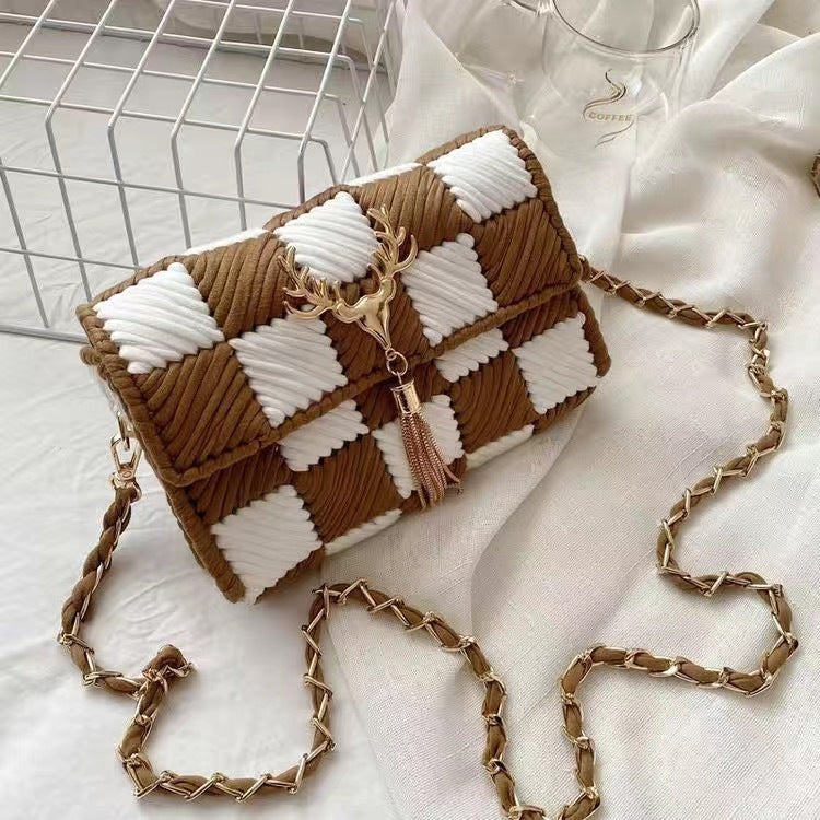 Heritage Checkered Women’s Shoulder Bag