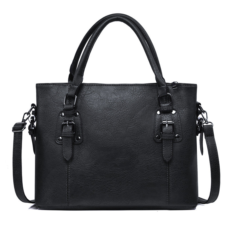 Classic Retro Large Capacity Tote Bag for Women