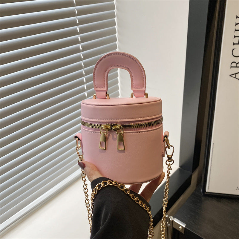 Mini Cylinder Vanity Handbag