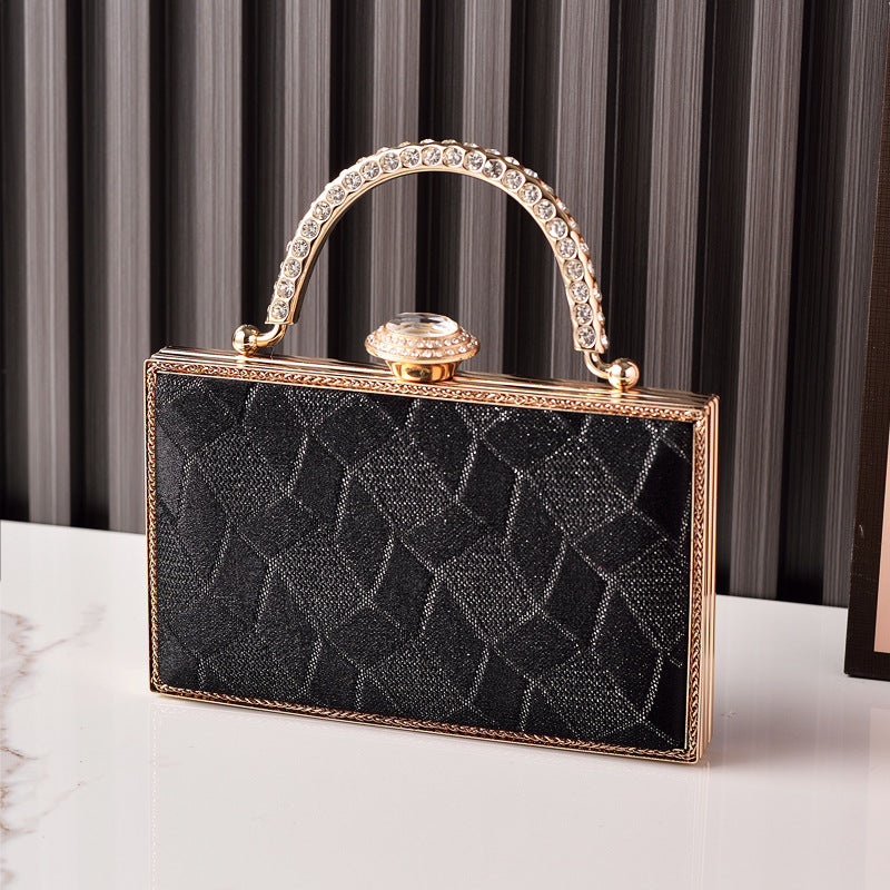 Modern Luxe Top Handle Clutch Bag