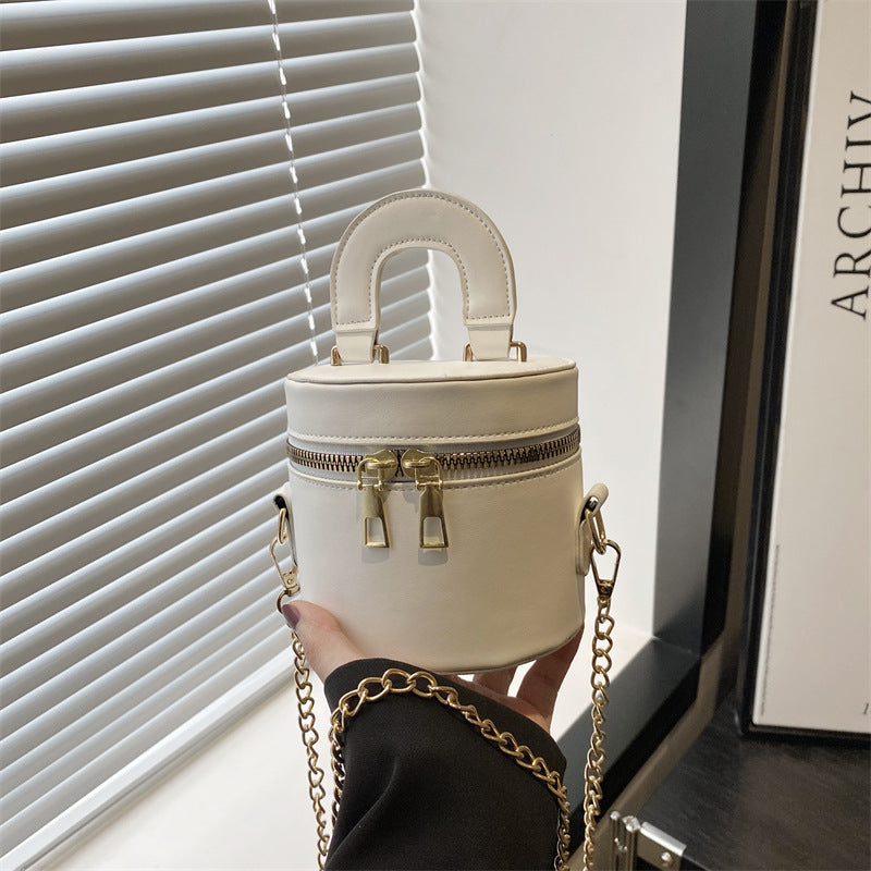 Mini Cylinder Vanity Handbag