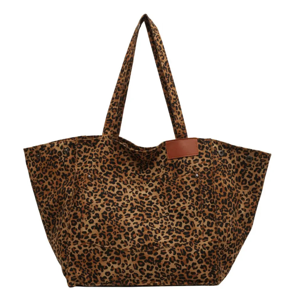 Leopard Luxe Tote Bag