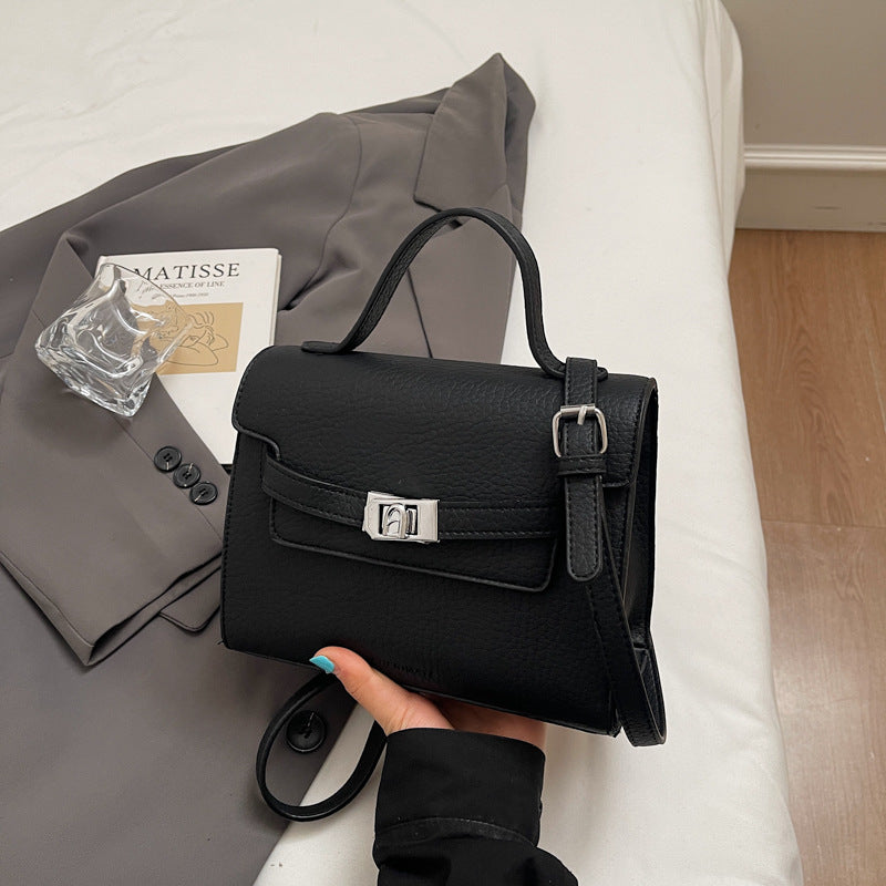 Retro Lock Commuter Handbag