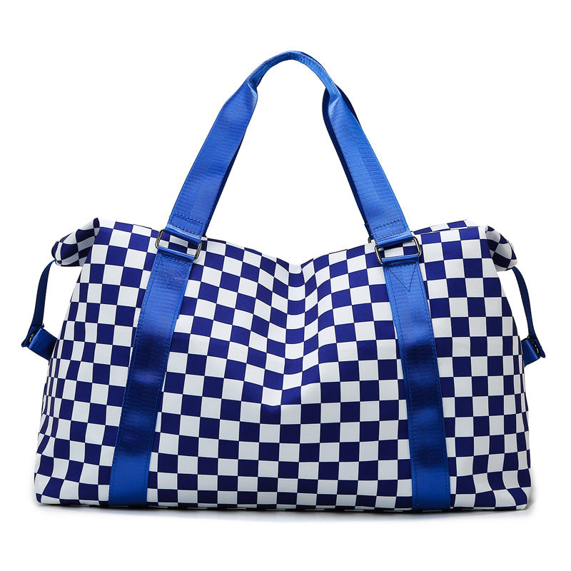 Plaid Porter Duffle Bag