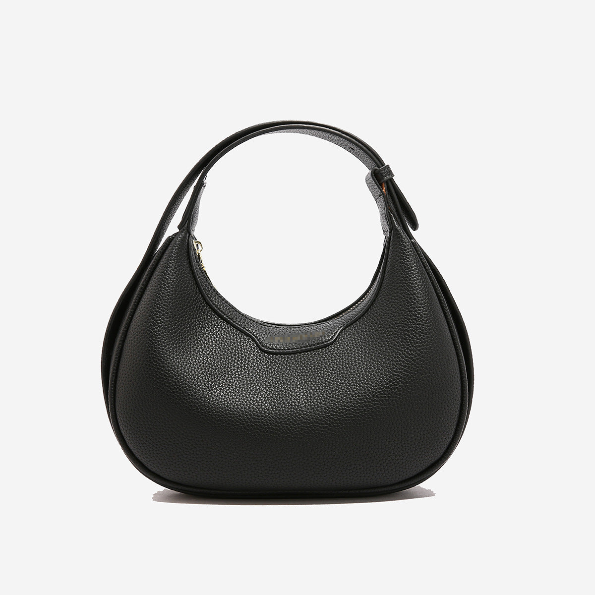 Noir Orbit Hobo Shoulder Bag