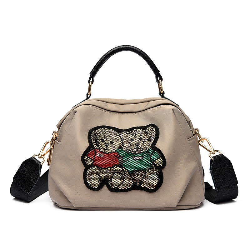 Cavella Bear Charm Handbag