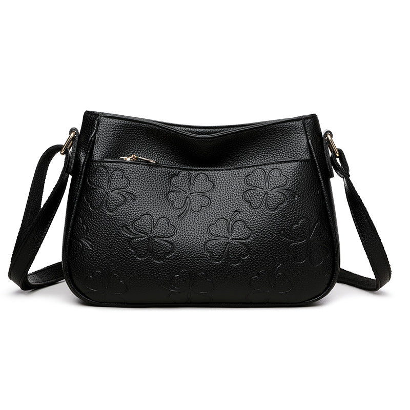 Elegant Embossed Crossbody Bag