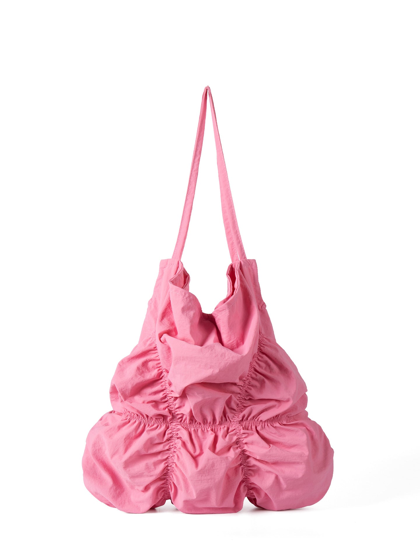 Aurora Pleat Nylon Tote Bag