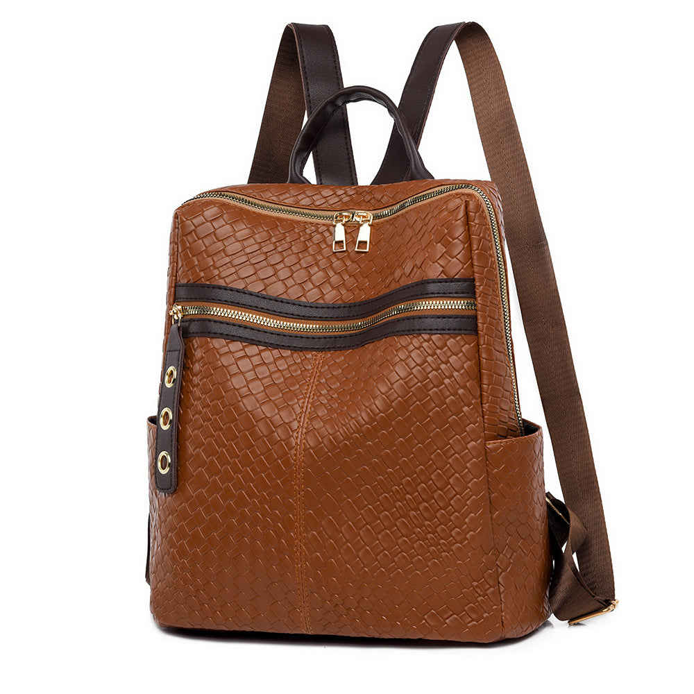 Luxe Weave Backpack