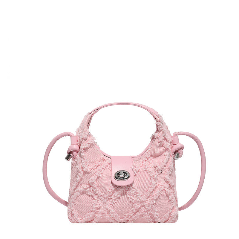 Sweet Denim Dumpling Handbag