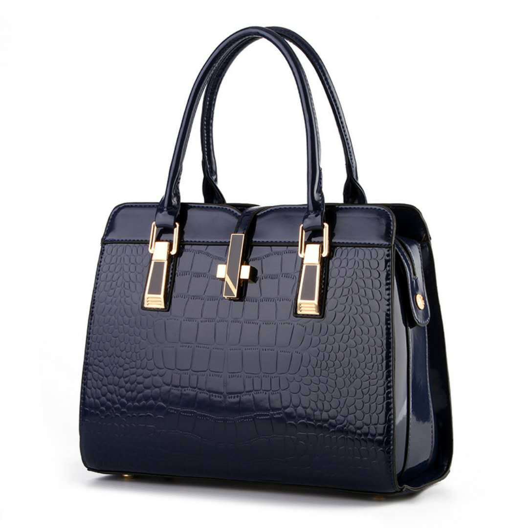 Polished Carryall Handbag
