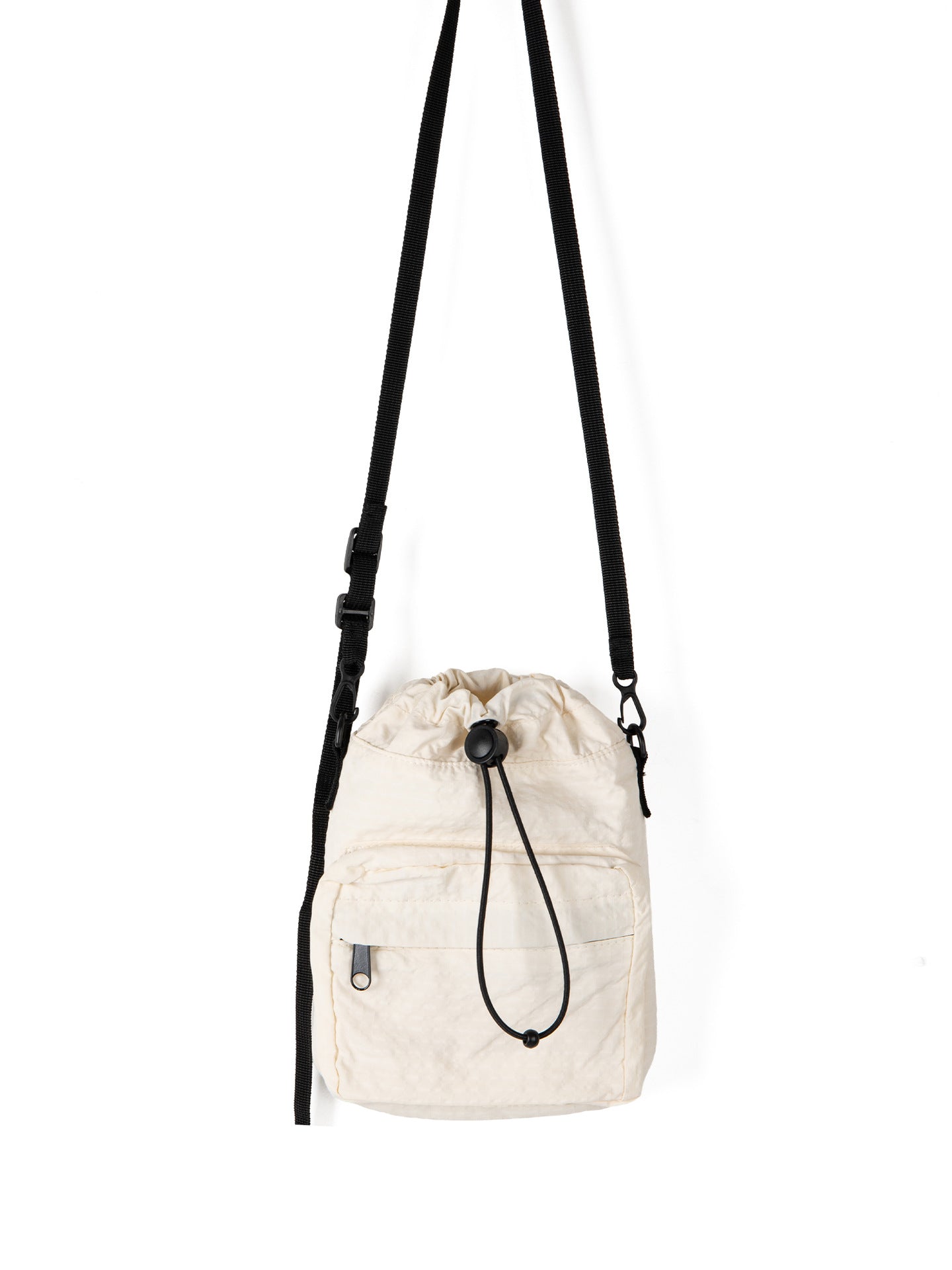 Urban Grid Nylon Crossbody Bag